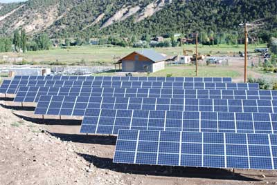 Mid Valley Community Solar Array, El Jebel, Colorado