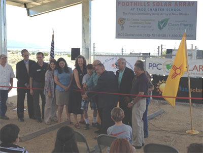Taos New Mexico Community Solar Array