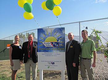 PVREA Community Solar Farm Dedication